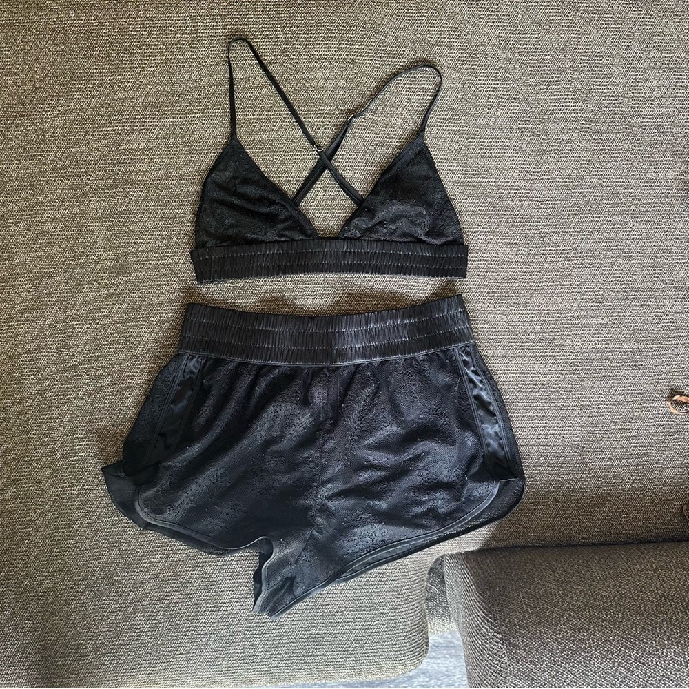 Victoria Secret “Boxer” Lingerie Set